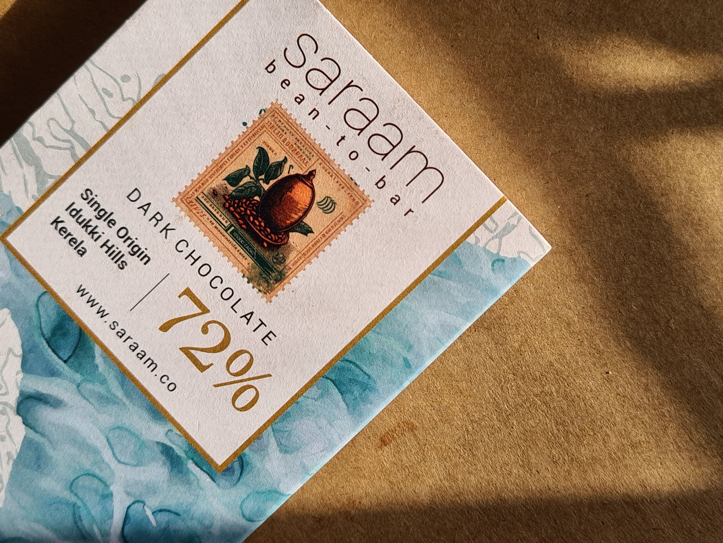 Saraam | 72% Dark Chocolate | Single-Origin| Idukki Hills | India | 70 gm
