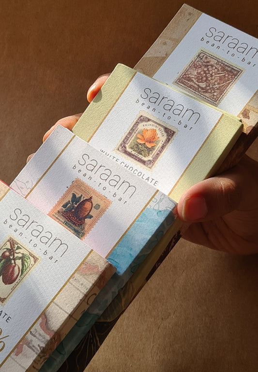 Saraam | Travel With Taste Collection | Pack of all 4 bars | 280 gm